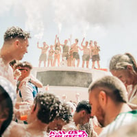 Kavos Booze Cruise at Quayside Village, Kavos, 12 July 2025