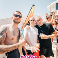 Kavos Booze Cruise at Quayside Village, Kavos, 12 July 2025
