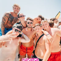 Kavos Booze Cruise at Quayside Village, Kavos, 12 July 2025