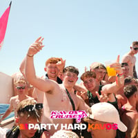 Kavos Booze Cruise at Quayside Village, Kavos, 14 July 2025