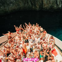 Kavos Booze Cruise at Quayside Village, Kavos, 14 July 2025