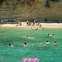 Kavos Booze Cruise at Quayside Village, Kavos, 14 July 2025