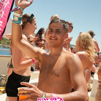 Kavos Booze Cruise at Quayside Village, Kavos, 14 July 2025