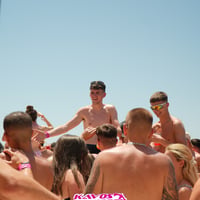 Kavos Booze Cruise at Quayside Village, Kavos, 14 July 2025