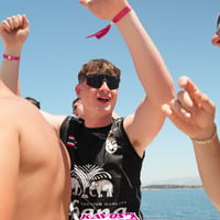 Kavos Booze Cruise at Quayside Village, Kavos, 14 July 2025