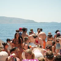 Kavos Booze Cruise at Quayside Village, Kavos, 14 July 2025