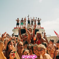Kavos Booze Cruise at Quayside Village, Kavos, 17 July 2025