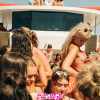 Kavos Booze Cruise at Quayside Village, Kavos, 17 July 2025
