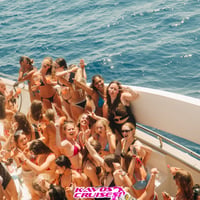 Kavos Booze Cruise at Quayside Village, Kavos, 17 July 2025