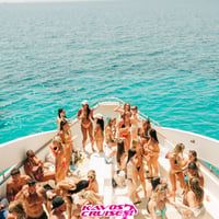 Kavos Booze Cruise at Quayside Village, Kavos, 17 July 2025