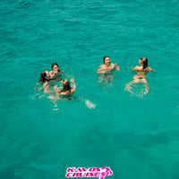 Kavos Booze Cruise at Quayside Village, Kavos, 17 July 2025