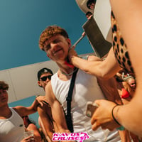 Kavos Booze Cruise at Quayside Village, Kavos, 17 July 2025