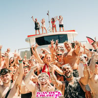 Kavos Booze Cruise at Quayside Village, Kavos, 19 July 2025