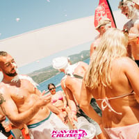 Kavos Booze Cruise at Quayside Village, Kavos, 19 July 2025