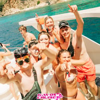 Kavos Booze Cruise at Quayside Village, Kavos, 19 July 2025