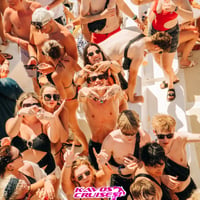 Kavos Booze Cruise at Quayside Village, Kavos, 19 July 2025