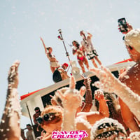 Kavos Booze Cruise at Quayside Village, Kavos, 19 July 2025