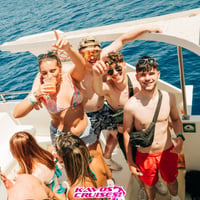 Kavos Booze Cruise at Quayside Village, Kavos, 19 July 2025