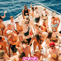 Kavos Booze Cruise at Quayside Village, Kavos, 19 July 2025