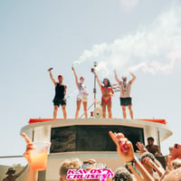 Kavos Booze Cruise at Quayside Village, Kavos, 19 July 2025