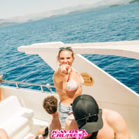 Kavos Booze Cruise at Quayside Village, Kavos, 19 July 2025