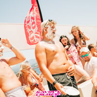 Kavos Booze Cruise at Quayside Village, Kavos, 19 July 2025