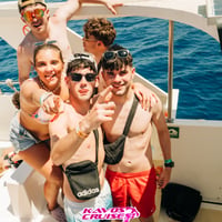 Kavos Booze Cruise at Quayside Village, Kavos, 19 July 2025