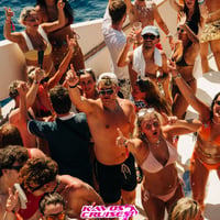 Kavos Booze Cruise at Quayside Village, Kavos, 19 July 2025