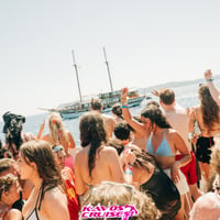 Kavos Booze Cruise at Quayside Village, Kavos, 21 July 2025