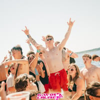 Kavos Booze Cruise at Quayside Village, Kavos, 21 July 2025