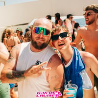 Kavos Booze Cruise at Quayside Village, Kavos, 21 July 2025