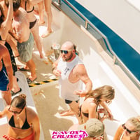 Kavos Booze Cruise at Quayside Village, Kavos, 21 July 2025