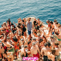 Kavos Booze Cruise at Quayside Village, Kavos, 21 July 2025