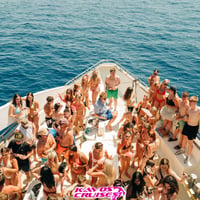 Kavos Booze Cruise at Quayside Village, Kavos, 21 July 2025