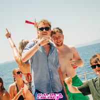 Kavos Booze Cruise at Quayside Village, Kavos, 21 July 2025