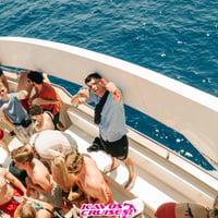 Kavos Booze Cruise at Quayside Village, Kavos, 21 July 2025