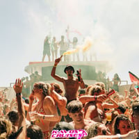 Kavos Booze Cruise at Quayside Village, Kavos, 24 July 2025