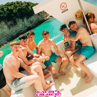 Kavos Booze Cruise at Quayside Village, Kavos, 24 July 2025