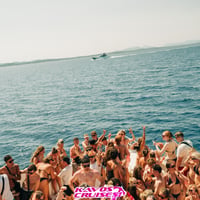Kavos Booze Cruise at Quayside Village, Kavos, 24 July 2025