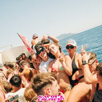 Kavos Booze Cruise at Quayside Village, Kavos, 24 July 2025