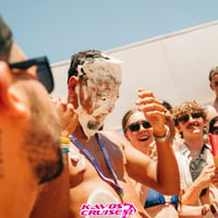 Kavos Booze Cruise at Quayside Village, Kavos, 24 July 2025