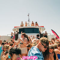 Kavos Booze Cruise at Quayside Village, Kavos, 24 July 2025