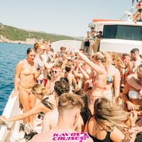 Kavos Booze Cruise at Quayside Village, Kavos, 24 July 2025