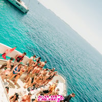 Kavos Booze Cruise at Quayside Village, Kavos, 24 July 2025