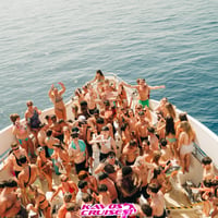 Kavos Booze Cruise at Quayside Village, Kavos, 26 July 2025