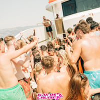 Kavos Booze Cruise at Quayside Village, Kavos, 26 July 2025