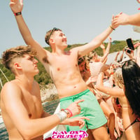 Kavos Booze Cruise at Quayside Village, Kavos, 26 July 2025