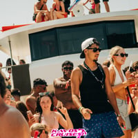 Kavos Booze Cruise at Quayside Village, Kavos, 26 July 2025