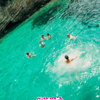 Kavos Booze Cruise at Quayside Village, Kavos, 26 July 2025