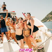 Kavos Booze Cruise at Quayside Village, Kavos, 26 July 2025